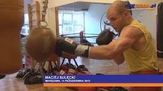 Maciej Sulęcki  trening na gruszce refleksówce [upl. by Trometer313]