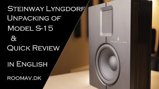 Unpacking of the Steinway Lyngdorf Model S15 and why you should demo a Steinway Lyngdorf system [upl. by Adyeren]