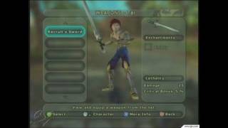 Sudeki Xbox Gameplay200403304 [upl. by Medovich]