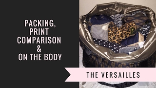 JuJuBe Super Be In The Versailles Packing Print Comparisons amp On The Body [upl. by Ettenoj124]