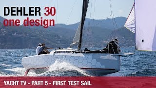 Dehler 30 one design  First test sail [upl. by Dauf]