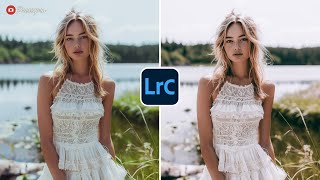 FREE Lightroom Preset quotSummerquot Before and After [upl. by Aramat]