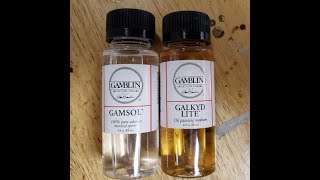 The Roaming Studio mediums for oil painting [upl. by Garik]