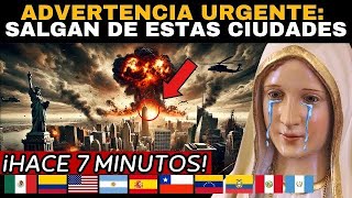 LA VIRGEN MARÍA HOY ¡MILLONES DE PERSONAS NECESITAN SER AVISADAS URGENTEMENTE ¡PROFECÍA CUMPLIDA [upl. by Yung953]