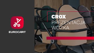 Wózek dziecięcy Euro Cart Crox  wózek 2w1 lub spacerówka [upl. by Anaicilef561]