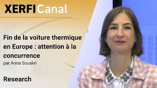 Fin de la voiture thermique en Europe  attention à la concurrence Anna Souakri [upl. by Gadmon]