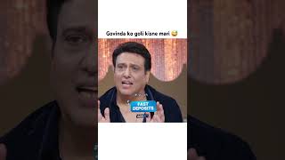 Govinda ko goli kisne mari 😅 govinda kapilsharma comedy funny shilpashetty shorts ytshorts [upl. by Navaj]