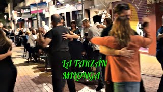 Tango baile en la calle y salón La tarzán de Castelar Buenos Aires Miercoles wwwhoymilongacom [upl. by Aciraa]