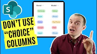 Tagging in SharePoint Managed Metadata vs Choice Columns  Nested Choices [upl. by Aryamo]
