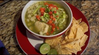 POZOLE VERDE DE POLLO [upl. by Illac437]