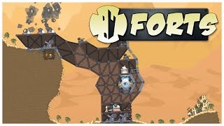 Forts  Lets Play  Gameplay  Preview [upl. by Isadora]