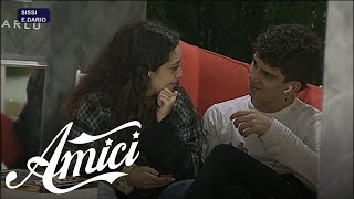 Amici 21  Il rapporto tra Sissi e Dario [upl. by Ecnerret]