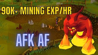 Youve Never Heard Of OSRS Best Mining Method 90kHR AFK [upl. by Valaree813]