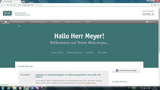 BTB Webcampus Schritt 5  Forum Verzeichnis Facebook Gruppe [upl. by Gard]