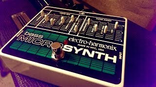 Electro Harmonix Bass Microsynth [upl. by Mak452]