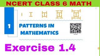 NCERT class 6 maths exercise 14 chapter 1 Patterns in Mathematics Ganita Prakash [upl. by Teria92]