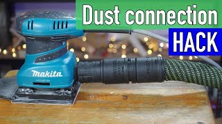 Makita  Festool dust extraction hack  simple and cheap [upl. by Koblick219]