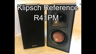 Klipsch Reference R41PM speakers [upl. by Urina207]