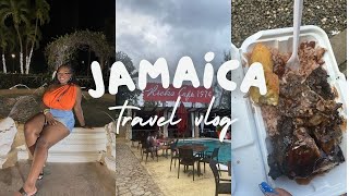 Jamaica Travel Vlog Montego Bay Ricks Cafe Chukka Hilton Rose Hall Resort  KFC [upl. by Nutter770]