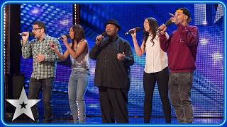 Band of Voices are CENTRE STAGE with Jessie J cover  Unforgettable Audition  Britains Got Talent [upl. by Aleekat]