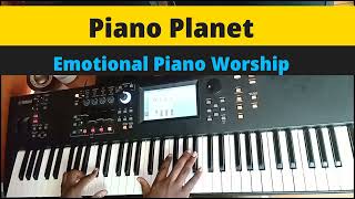 F Draw Me Close To you  Piano Worship Tutorial  Piano Lesson [upl. by Caia]