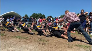 Highland Games Tug of War 2022  Final Pull [upl. by Ferretti997]