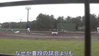 草野球 好プレー 珍プレー 紅白戦 20091024 [upl. by Ynneg722]