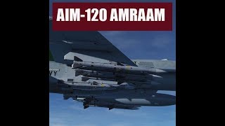 DCS FA18C Hornet AIM120BC Advanced Medium Range AirtoAir Missile Training Lesson Recording [upl. by Ax]