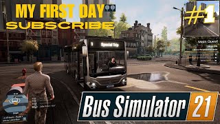 Bus Simulator 21 Next Stop Gameplay 1 bus videogame gaming gameplay simulatorgames [upl. by Birecree383]