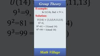 group theory  cyclic subgroup generated by element [upl. by Dronel247]