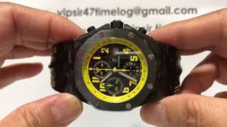 AP ROYAL OAK OFFSHORE CHRONOGRAPH BUMBLEBEE [upl. by Dahle779]