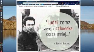 Edward Stachura  Ludzi coraz więcej [upl. by Iphigeniah]