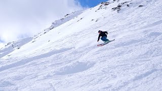 Skifahren lernen auf hügeligenbuckligen Pisten für Einsteiger [upl. by Min]