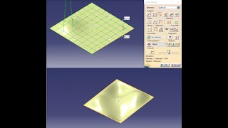 Introduction to CATIA FreeStyle Surface Design Workbench [upl. by Baron]