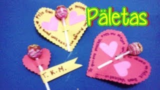 VideoFugaz Paletas con mensaje para regalar san valentin [upl. by Alistair573]