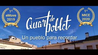 QUART DE POBLET UN PUEBLO PARA RECORDAR [upl. by Ellac]