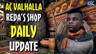 AC Valhalla  REDAs SHOP TODAY DAILY UPDATE  7th Oct 2024 [upl. by Lyrrad]