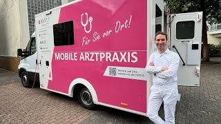 Mobile Arztpraxis Hausarzt versorgt auf kleinstem Raum [upl. by Haya]