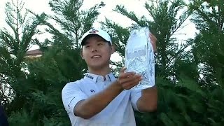 PGA Tour  Kim Siwoo marque lhistoire [upl. by Eiraminot]