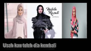 Cemburu  Nabila karaoke lirik [upl. by Cynthea429]