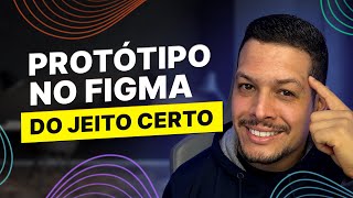 Figma Protótipo Navegável e Interativo  10x MAIS RÁPIDO [upl. by Claudia]