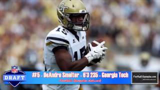 Football Gameplans 2015 NFL Draft Prospect Rankings  WR  Slot Receivers [upl. by Ecinue]