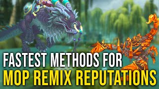 Every MoP Remix Reputation and Fastest Ways to Get Them Exalted  MoP Remix Guide WoW [upl. by Kline]