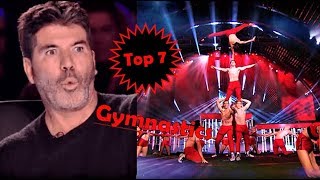 Top 7 best gymnastics auditions on got talent global [upl. by Naasar]