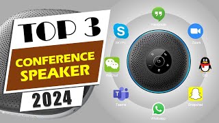 Top 3 Best Bluetooth Conference Speaker Review 2024 [upl. by Sharos]