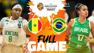 Senegal v Brazil  Full Basketball Game  FIBAWWC 2026 PreQualifying Tournament [upl. by Anirac]