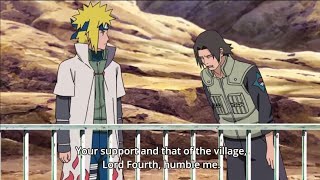 Minato amp Fugaku Uchiha together HD  Naruto alternate world story English sub [upl. by Anaugahs414]