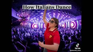 American vs Italian dancing italian fyp foryou comedy nonna dance [upl. by Nylesor652]