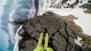 Speedriding Chamonix Brevent Lines Good Times [upl. by Meraree]