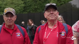 Southern Colorado Honor Flight veterans share how they felt seeing war memorials [upl. by Adnawed]